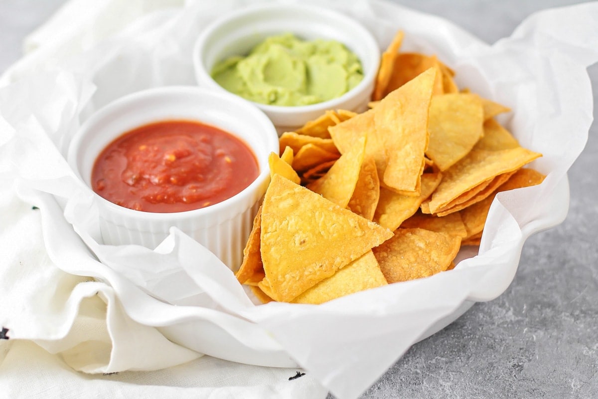 Restaurant-Style Homemade Tortilla Chips: Fry, Bake, Air Fry